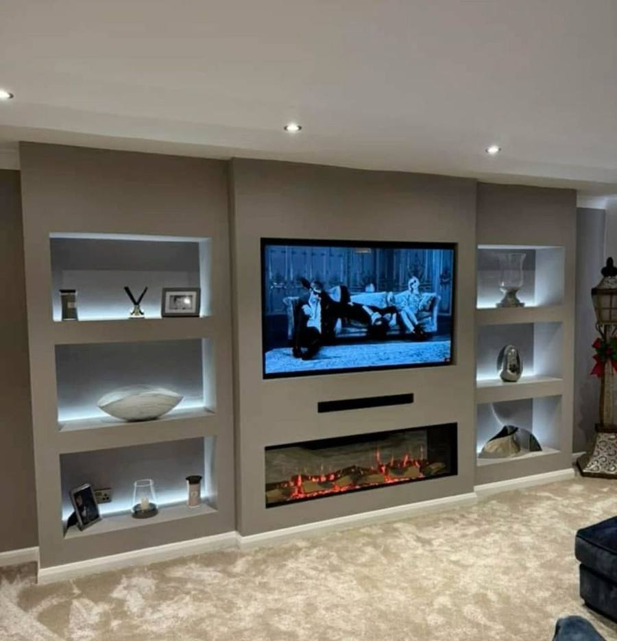 Premium media wall installation in Lytham, Lancashire